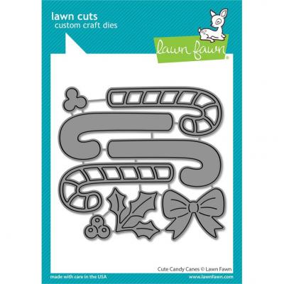 Lawn Fawn Cutting Dies - Cute Candy Cane